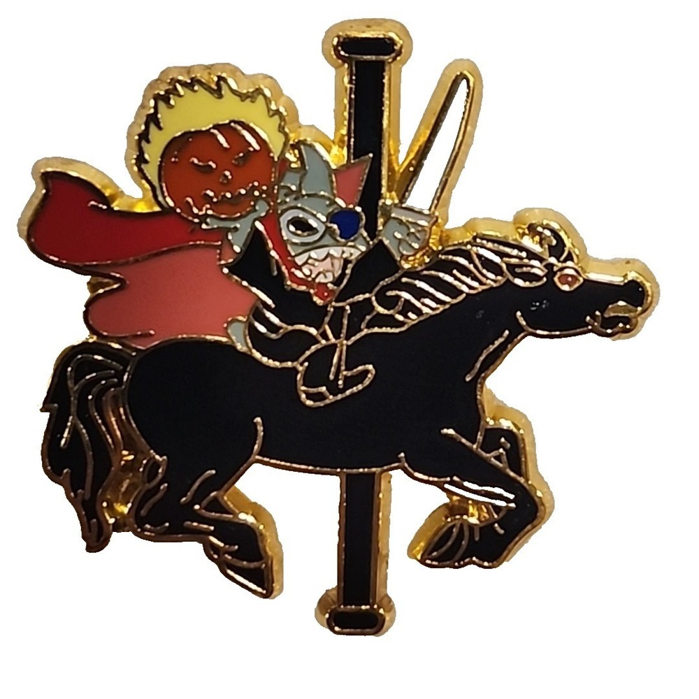 Disney Pin Stitch Headless Horseman Carousel Mystery Tin Horse LE 1600 58838